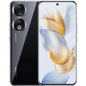 20240110155428HONOR-90-Midnight-Black Honor 90 smartphone front and back view