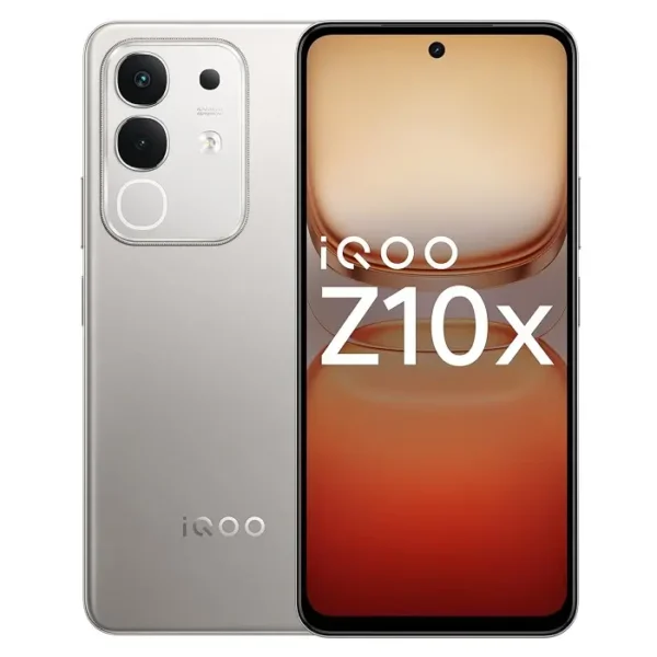 iQOO Z10X front display view